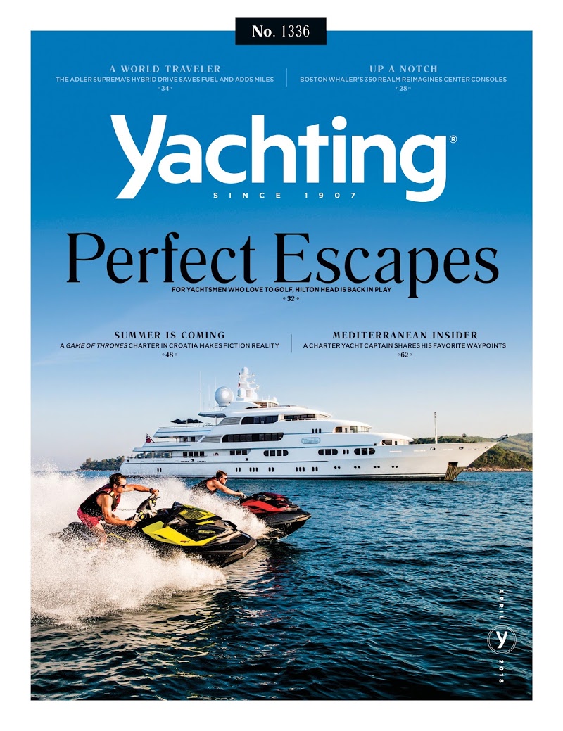 yachting April 01, 2018 Issue Cover
