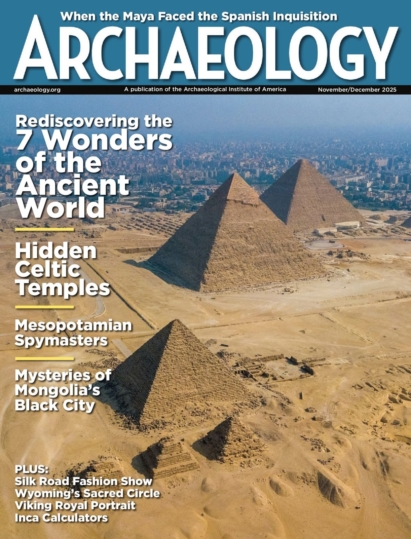 Archaeology November 01, 2025 Issue Cover
