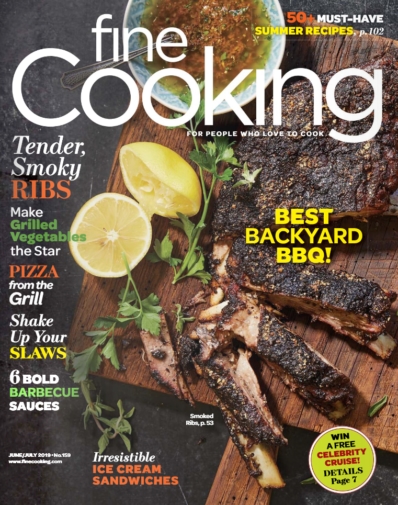 Fine Cooking June 01, 2019 Issue Cover