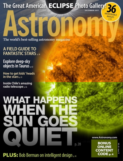 Astronomy December 01, 2017 Issue Cover