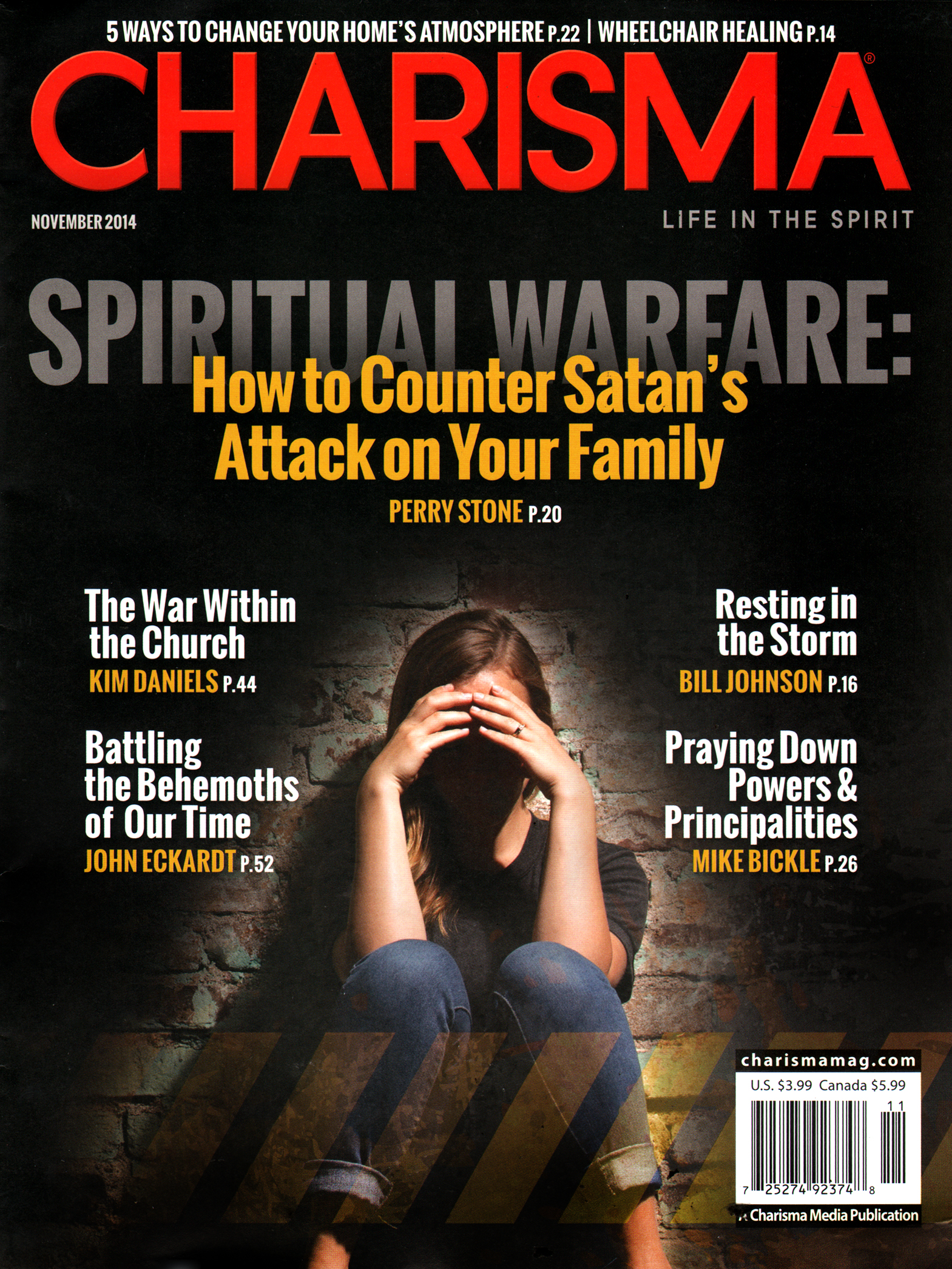 Charisma November 01, 2014 Issue Cover