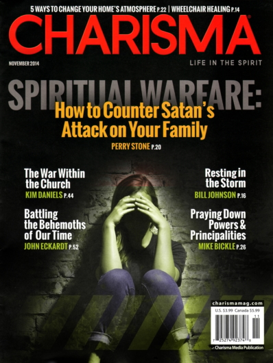 Charisma November 01, 2014 Issue Cover