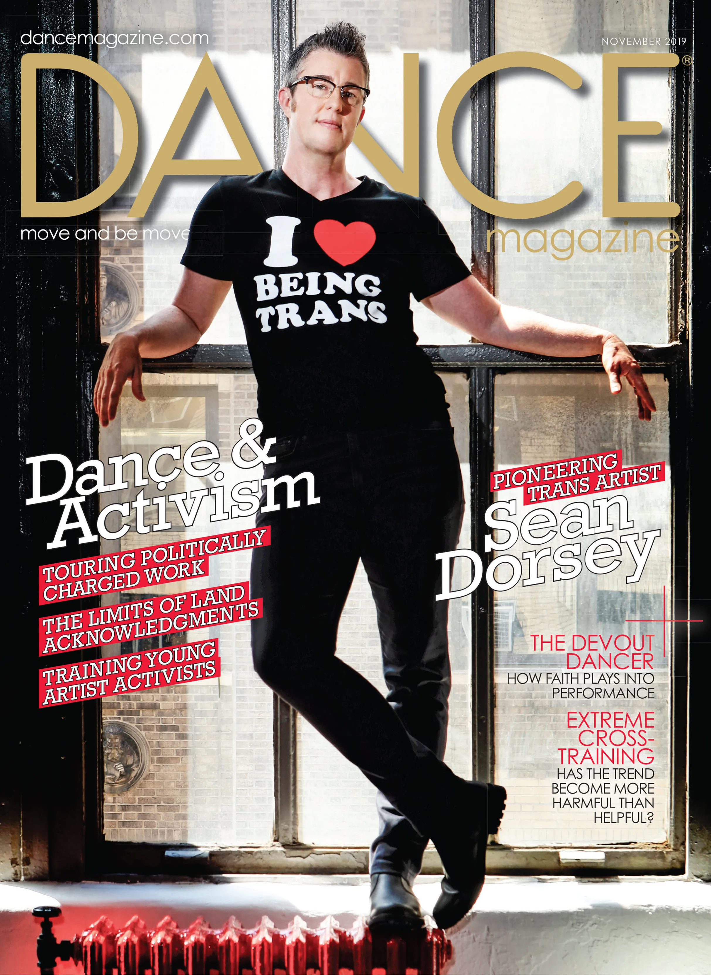Dance-Magazine November 01, 2019 Issue Cover
