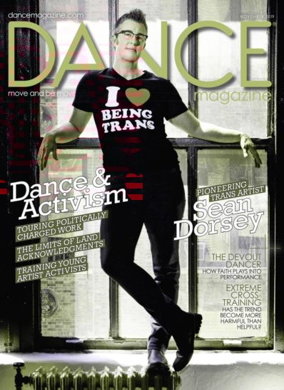 Dance Magazine November 01, 2019 Issue Cover
