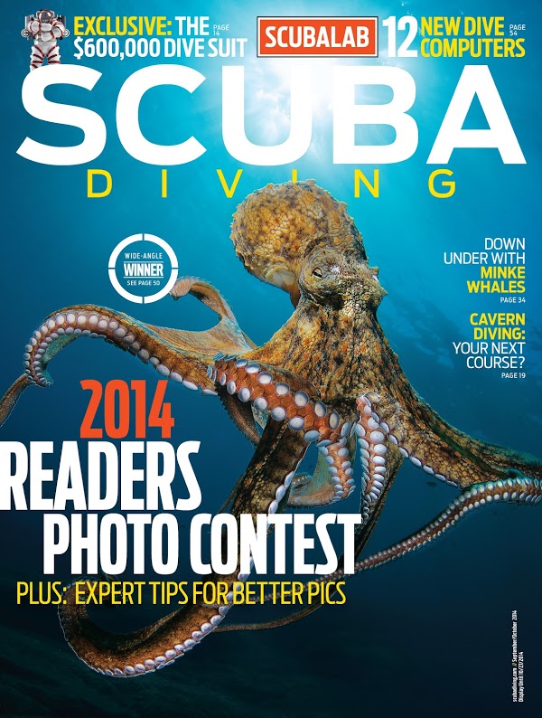 Scuba-Diving September 01, 2014 Issue Cover