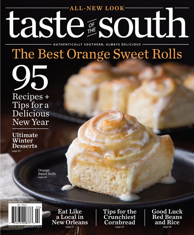 Taste-of-the-South January 01, 2019 Issue Cover