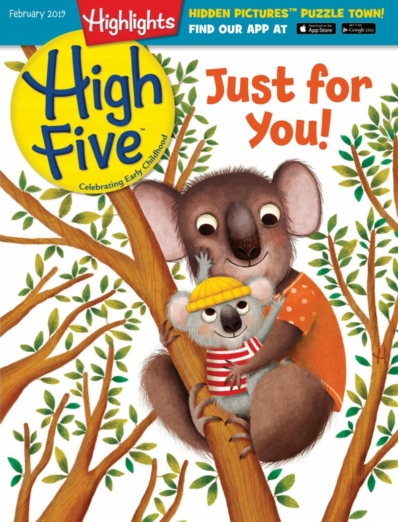 Highlights High Five February 01, 2019 Issue Cover