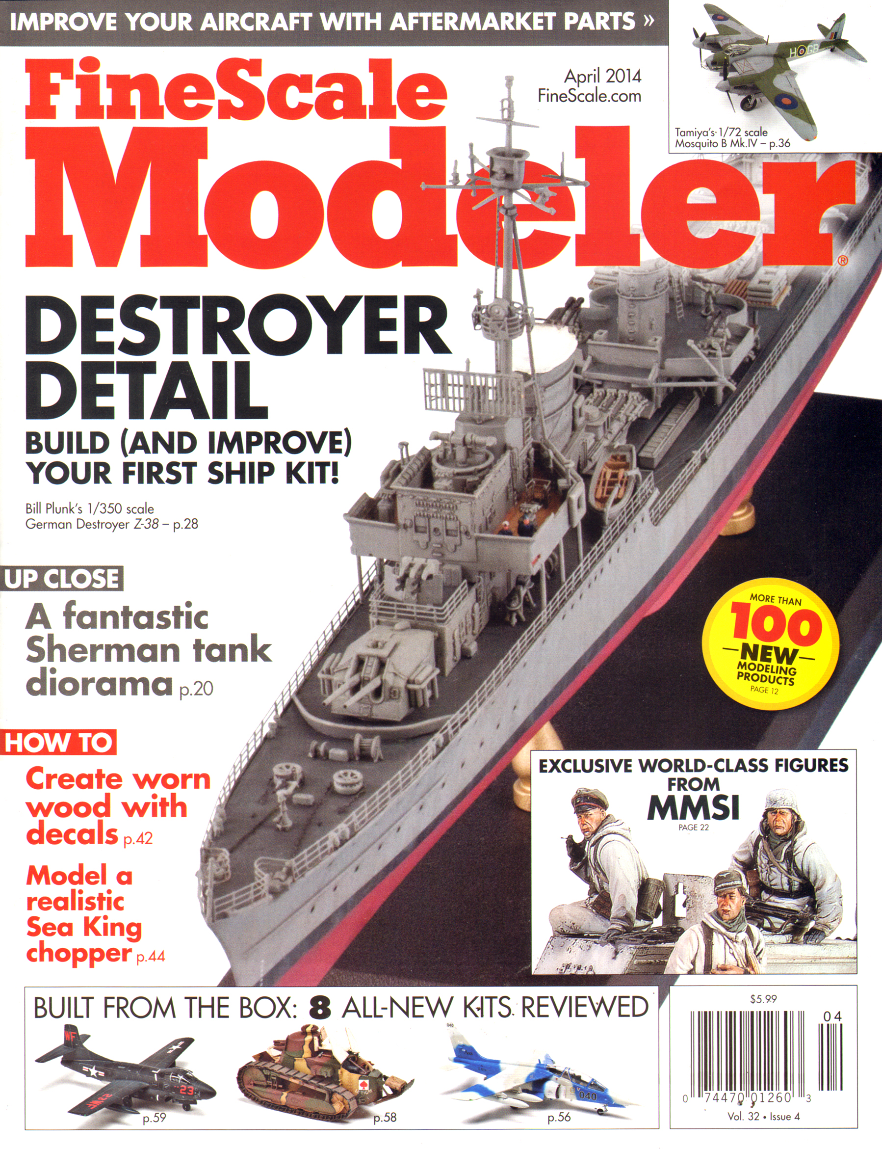 Finescale-Modeler April 01, 2014 Issue Cover