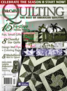 mccalls-quilting November 01, 2015 Issue Cover