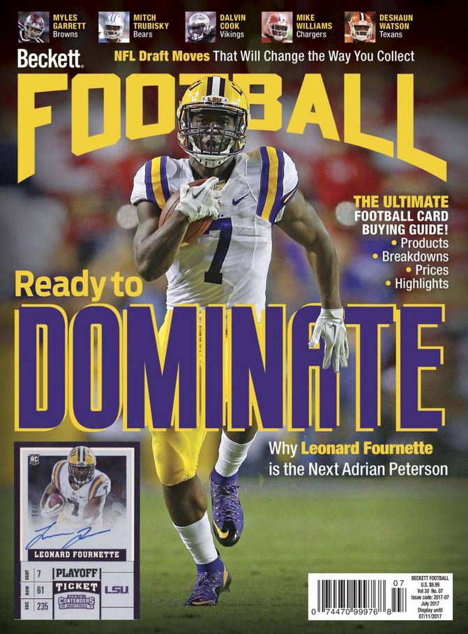 Beckett-Football July 01, 2017 Issue Cover