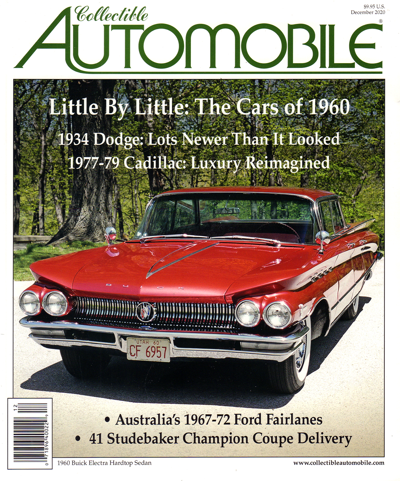 Collectible-Automobile December 01, 2020 Issue Cover