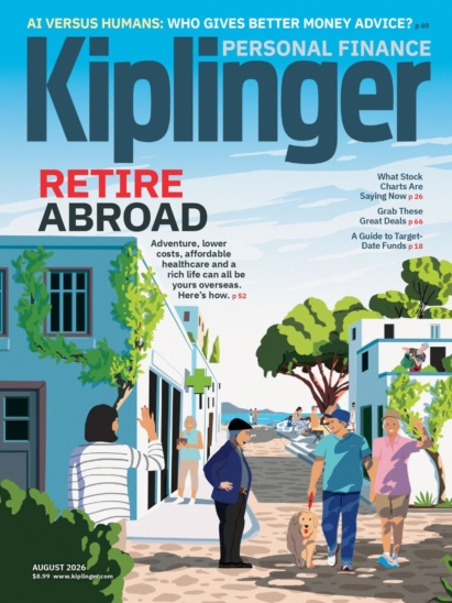 Kiplinger's Personal Finance August 01, 2026 Issue Cover