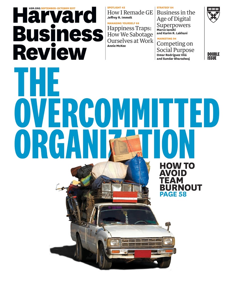 Harvard-Business-Review September 01, 2017 Issue Cover
