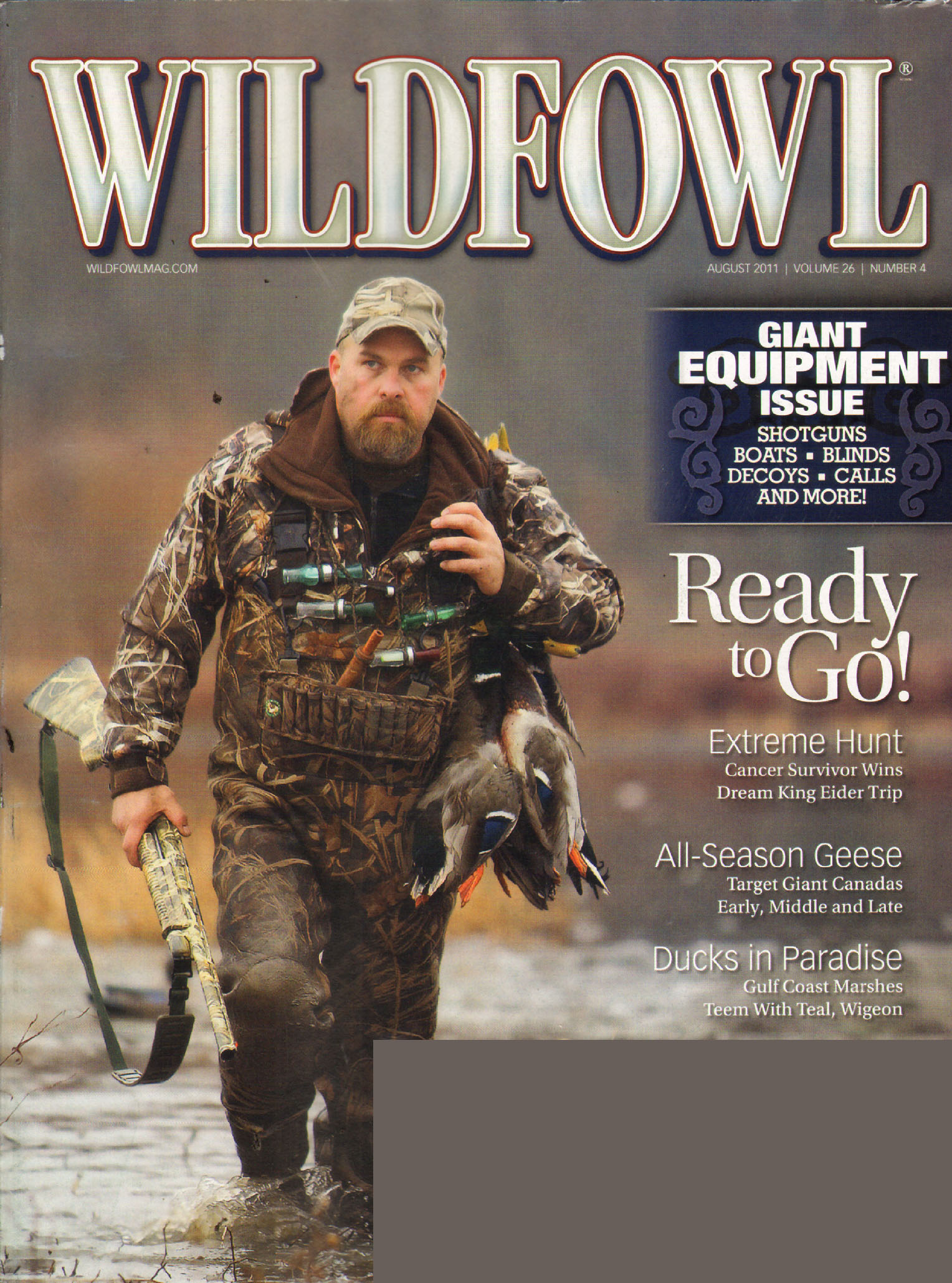 Wildfowl August 01, 2011 Issue Cover