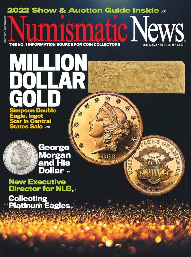 Numismatic-News June 07, 2022 Issue Cover