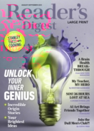 Readers-Digest---Large-Print August 01, 2025 Issue Cover