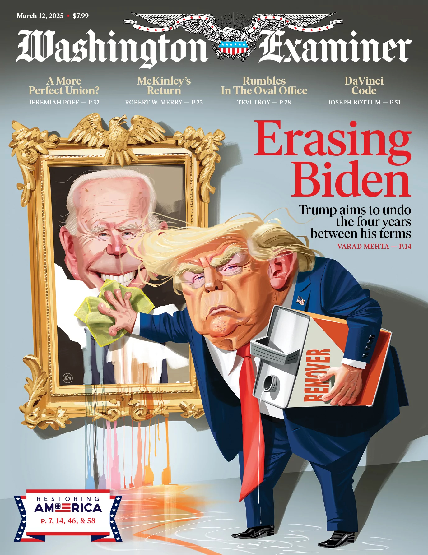 Washington-Examiner March 12, 2025 Issue Cover