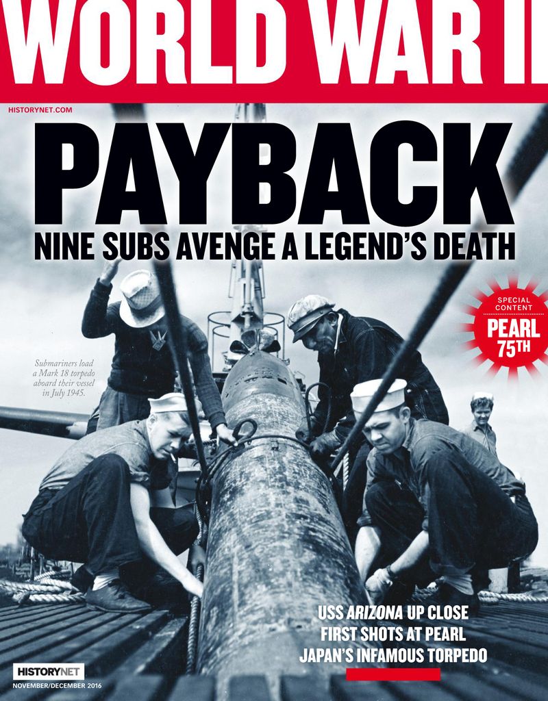 World-War-II November 01, 2016 Issue Cover