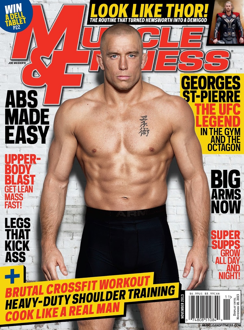 Muscle-and-Fitness November 01, 2013 Issue Cover