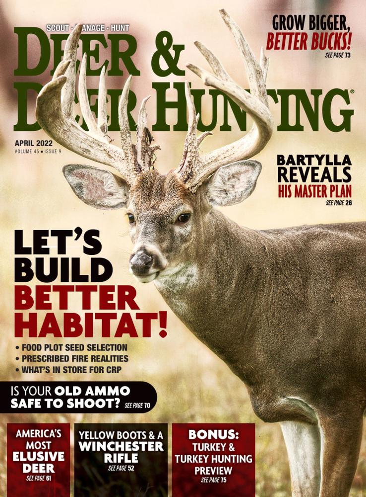 Deer-and-Deer-Hunting April 01, 2022 Issue Cover