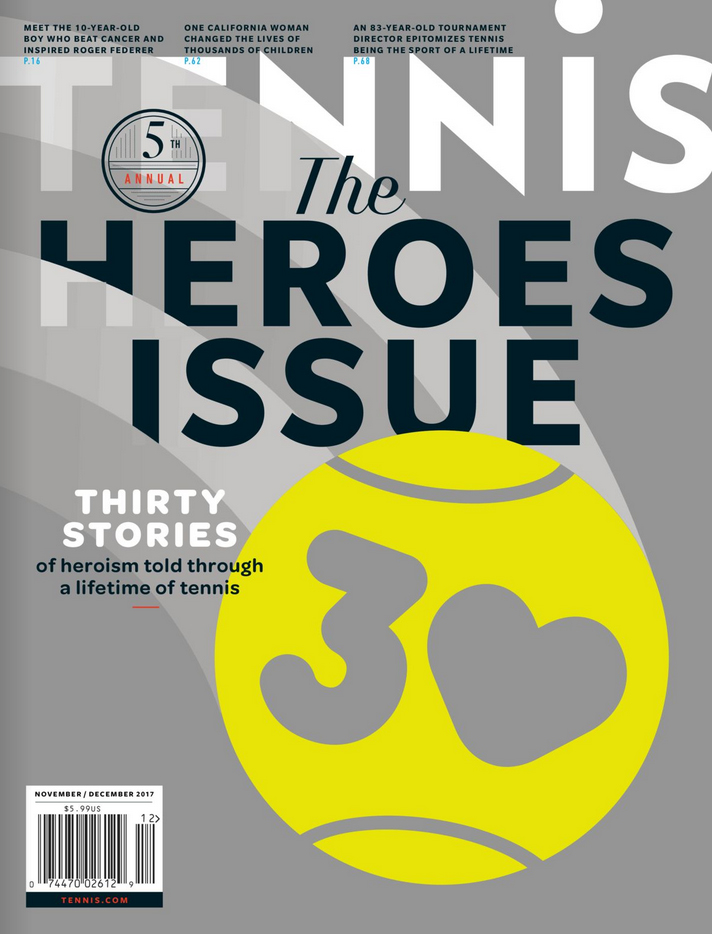 Tennis-Magazine November 01, 2017 Issue Cover