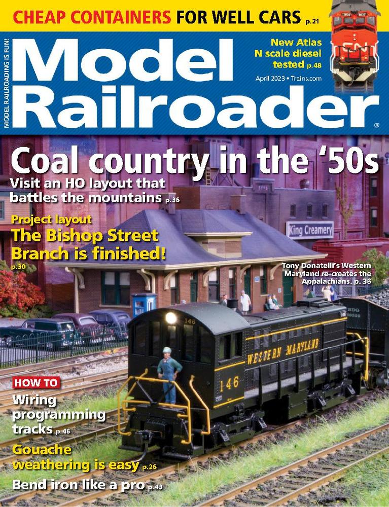 model-railroader April 01, 2023 Issue Cover