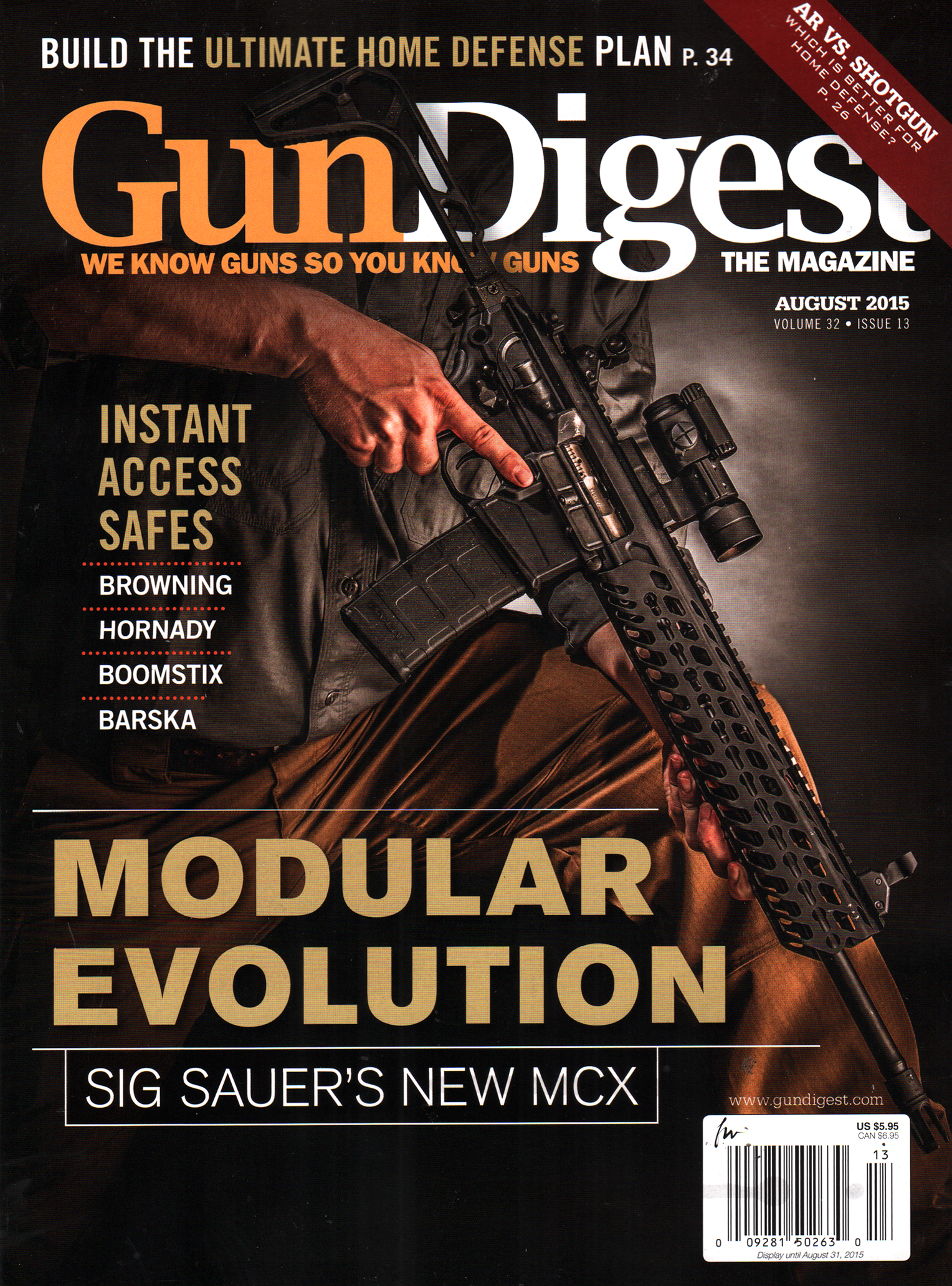 Gun-Digest August 01, 2015 Issue Cover