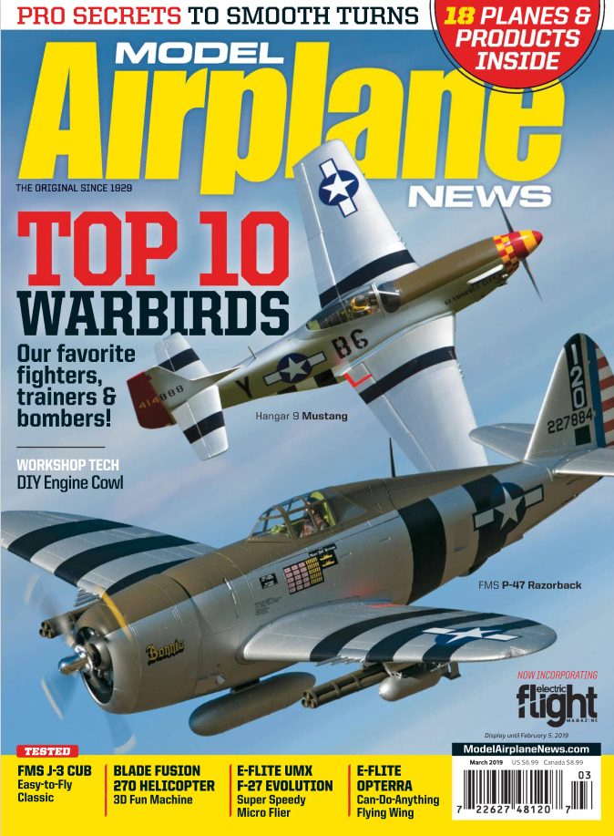 Model-Airplane-News March 01, 2019 Issue Cover