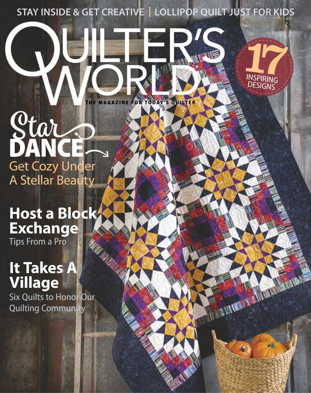 Quilters-World September 01, 2021 Issue Cover