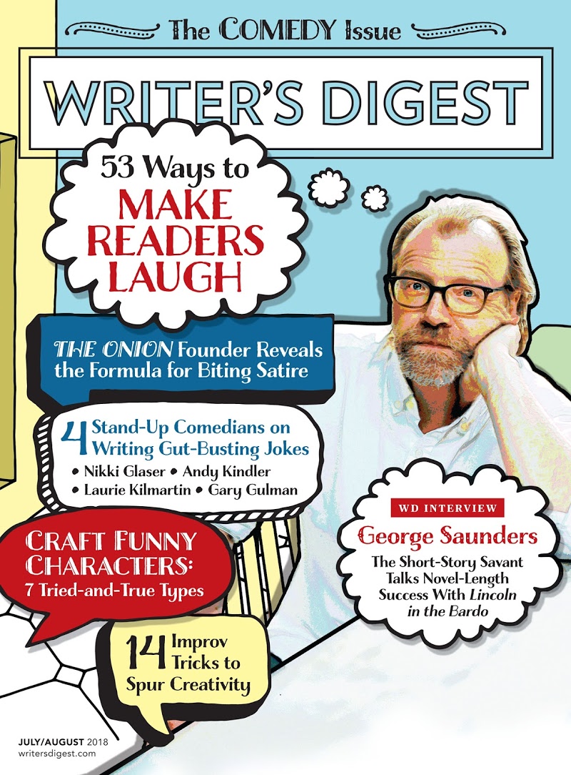 Writers-Digest July 01, 2018 Issue Cover