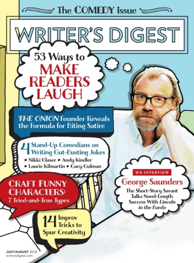 Writer's Digest July 01, 2018 Issue Cover