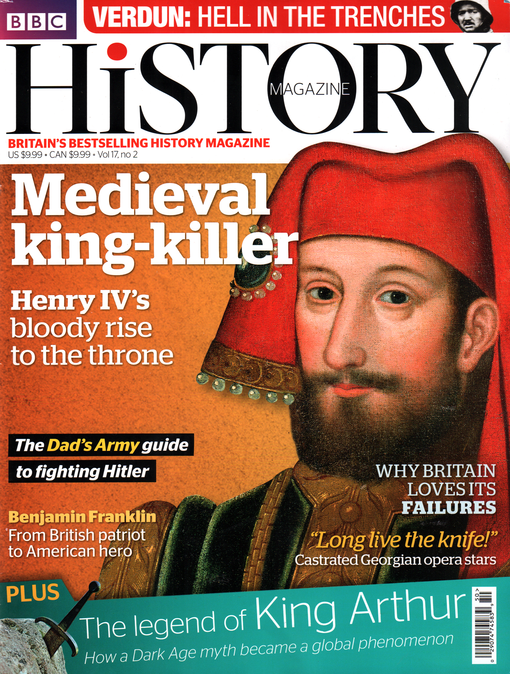 BBC-History February 01, 2016 Issue Cover