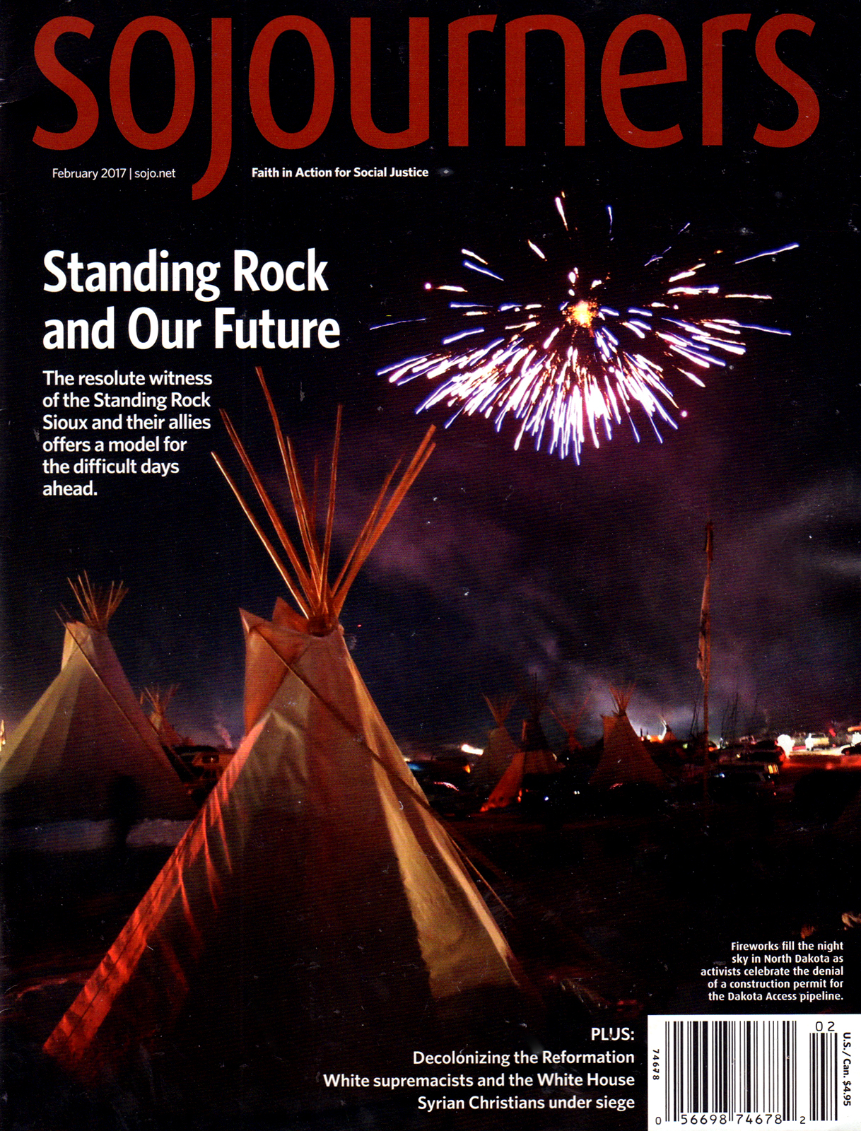 Sojourners February 01, 2017 Issue Cover