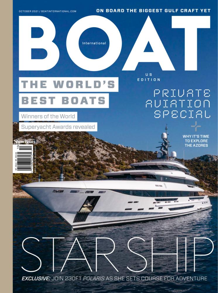 Boat-International-US October 01, 2021 Issue Cover