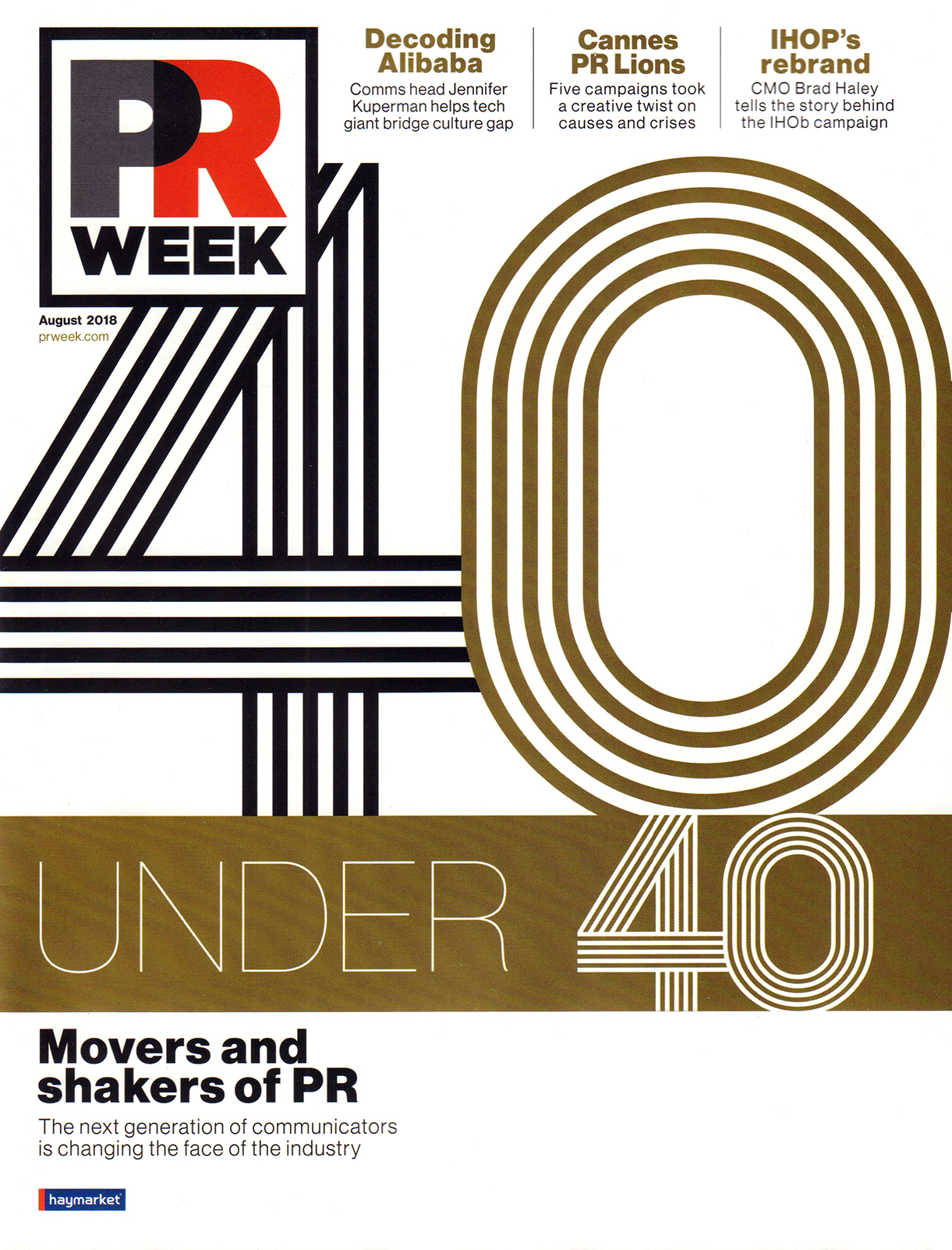 prweek August 01, 2018 Issue Cover