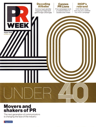 PRWeek August 01, 2018 Issue Cover