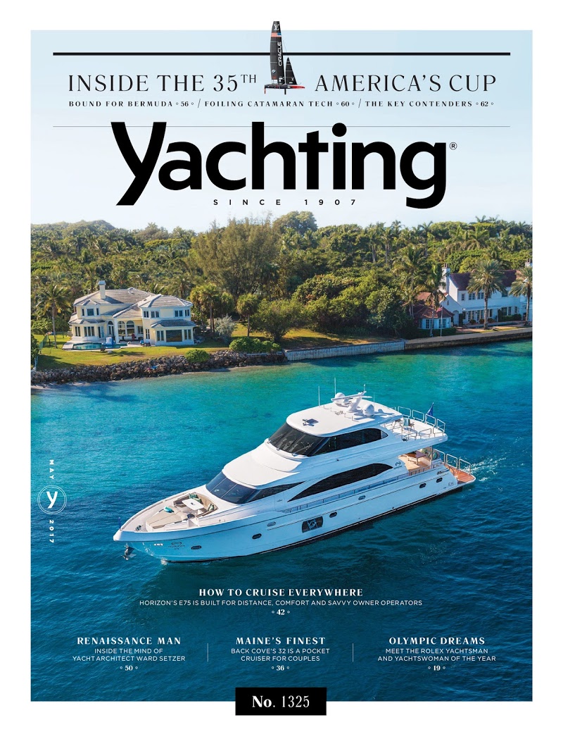 yachting May 01, 2017 Issue Cover