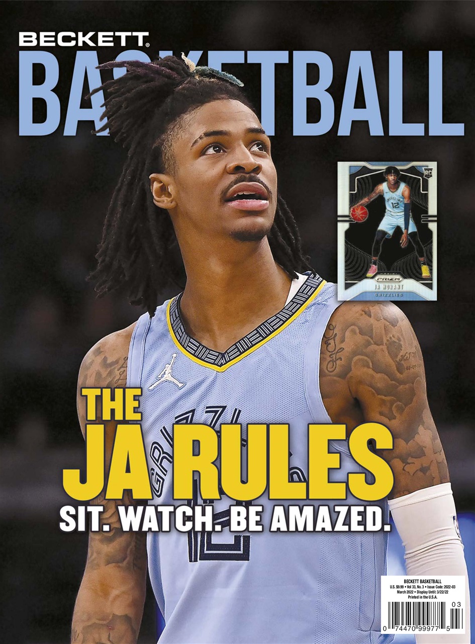 Beckett-Basketball March 01, 2022 Issue Cover