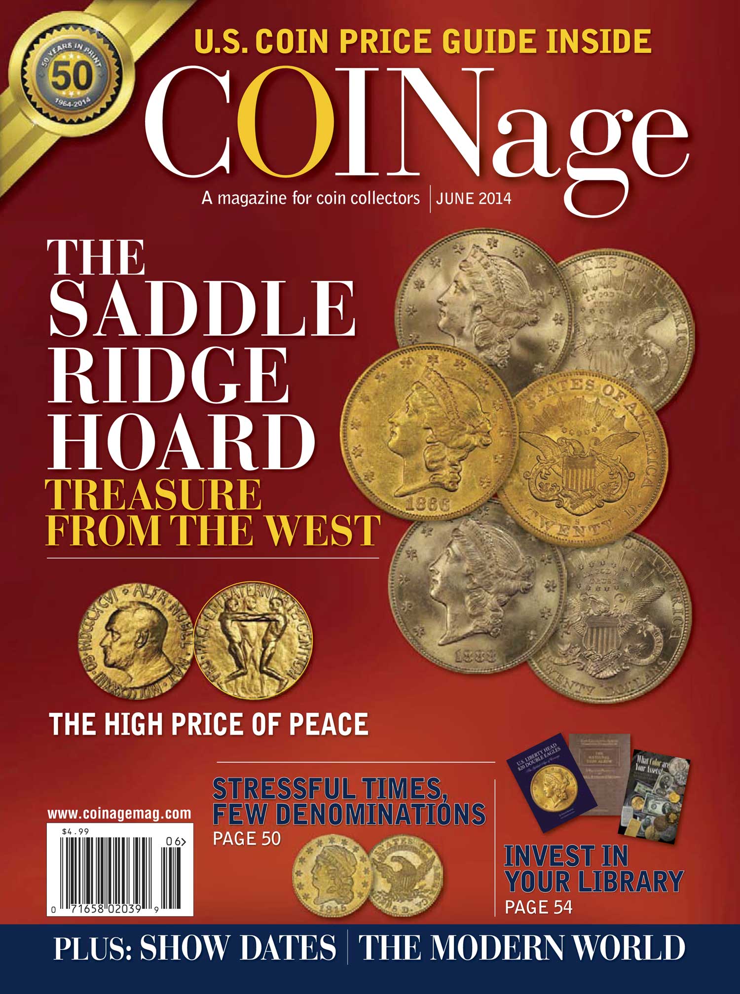Coinage June 01, 2014 Issue Cover