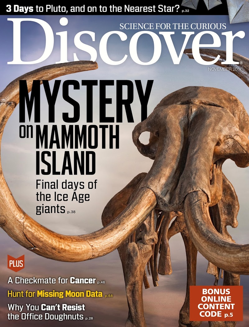 Discover November 01, 2016 Issue Cover