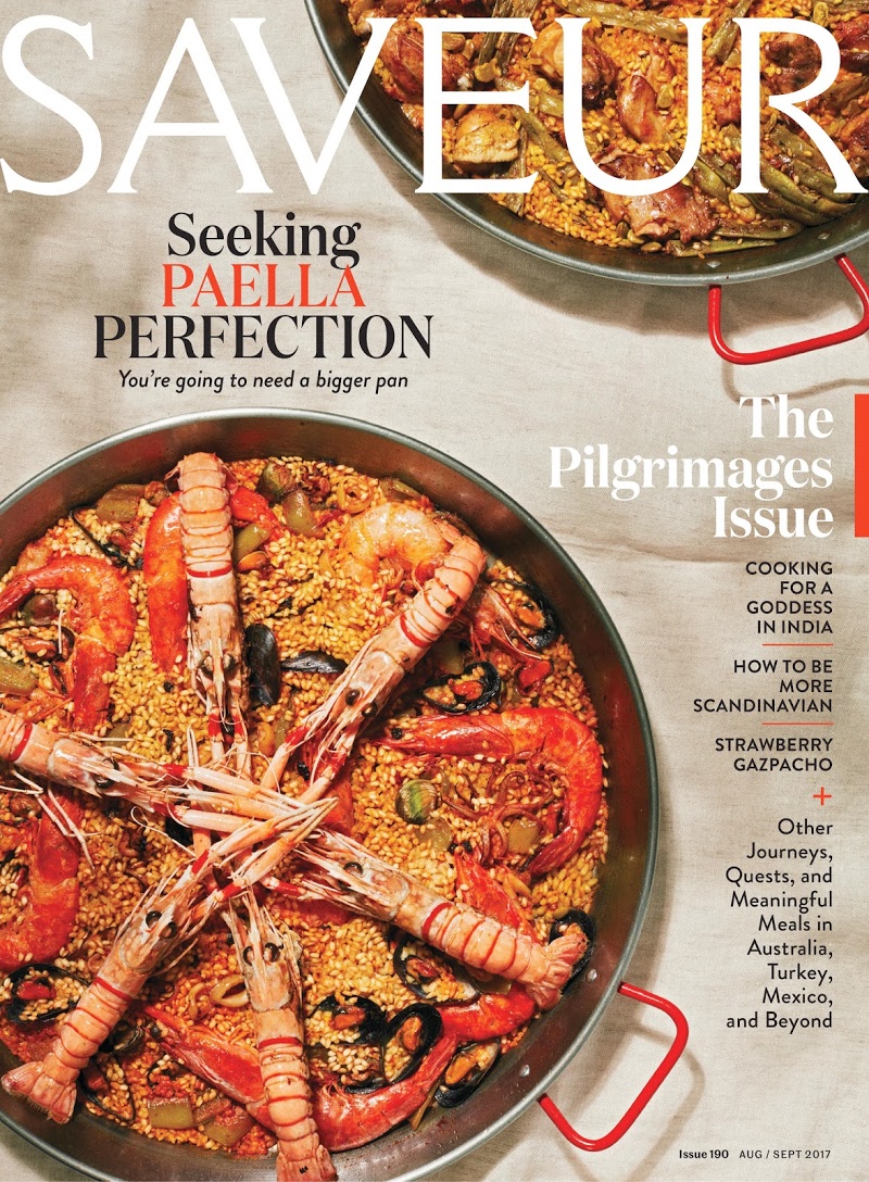 Saveur August 01, 2017 Issue Cover