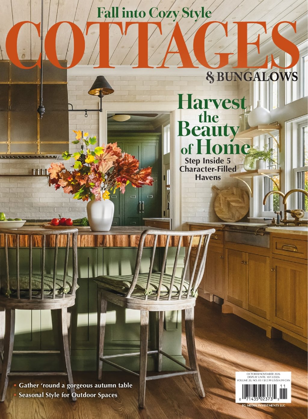 Cottages & Bungalows October 01, 2026 Issue Cover