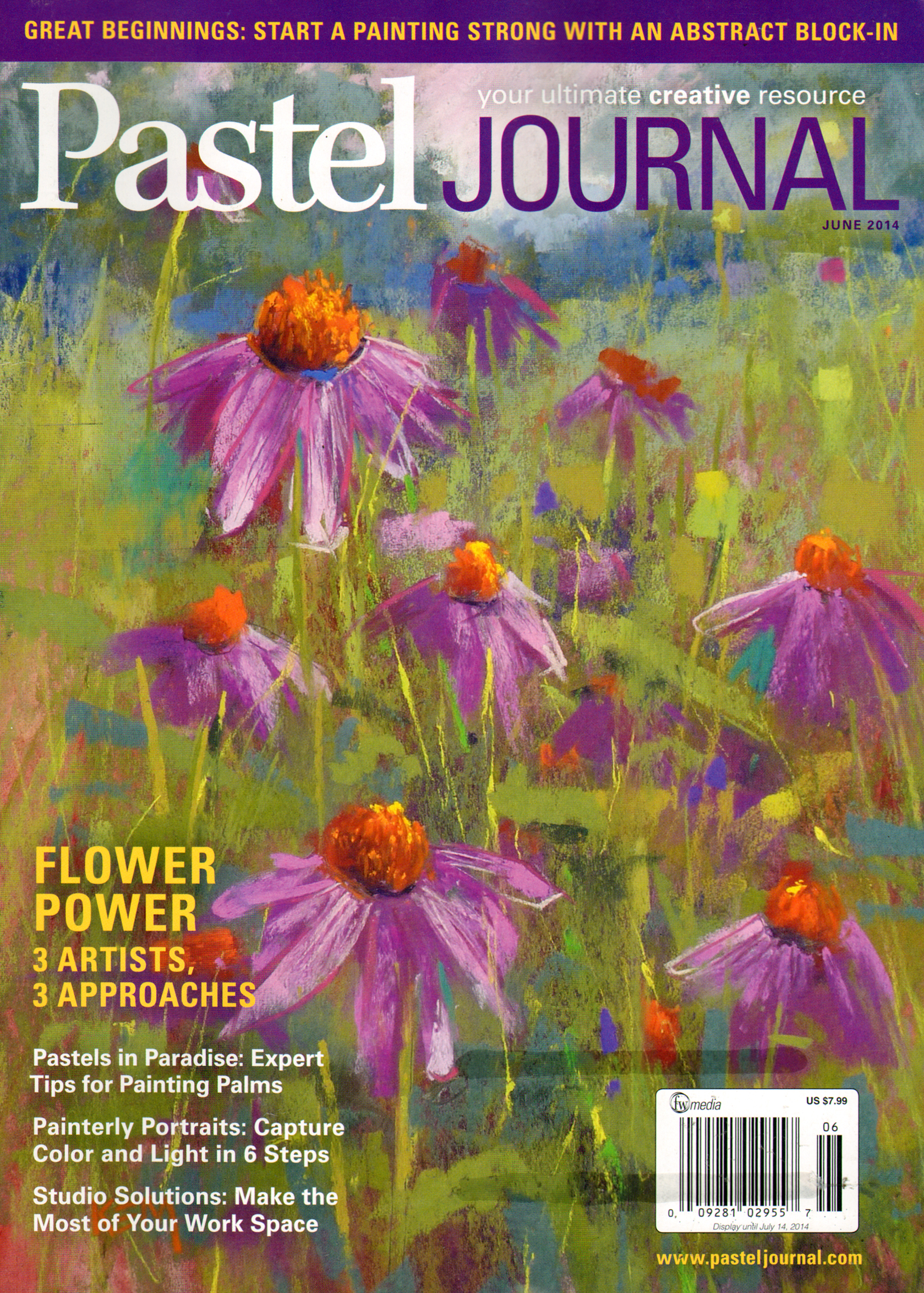 Pastel-Journal June 01, 2014 Issue Cover