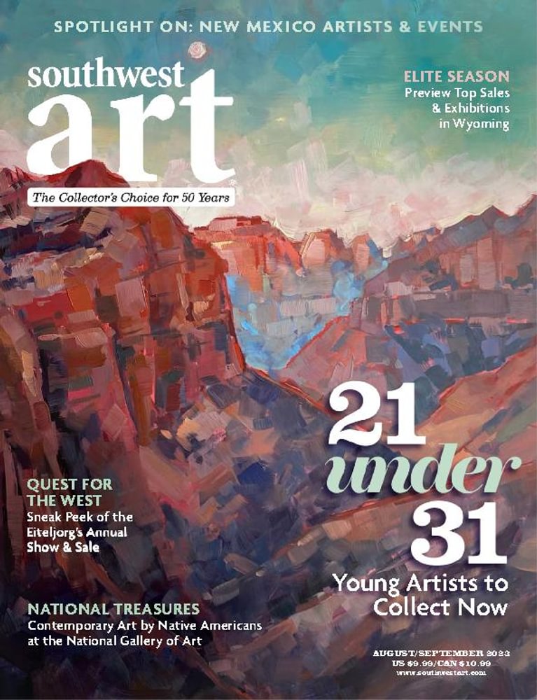 Southwest-Art August 01, 2023 Issue Cover