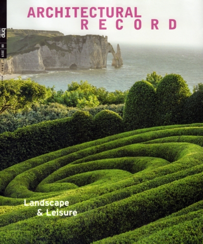 Architectural Record August 01, 2019 Issue Cover