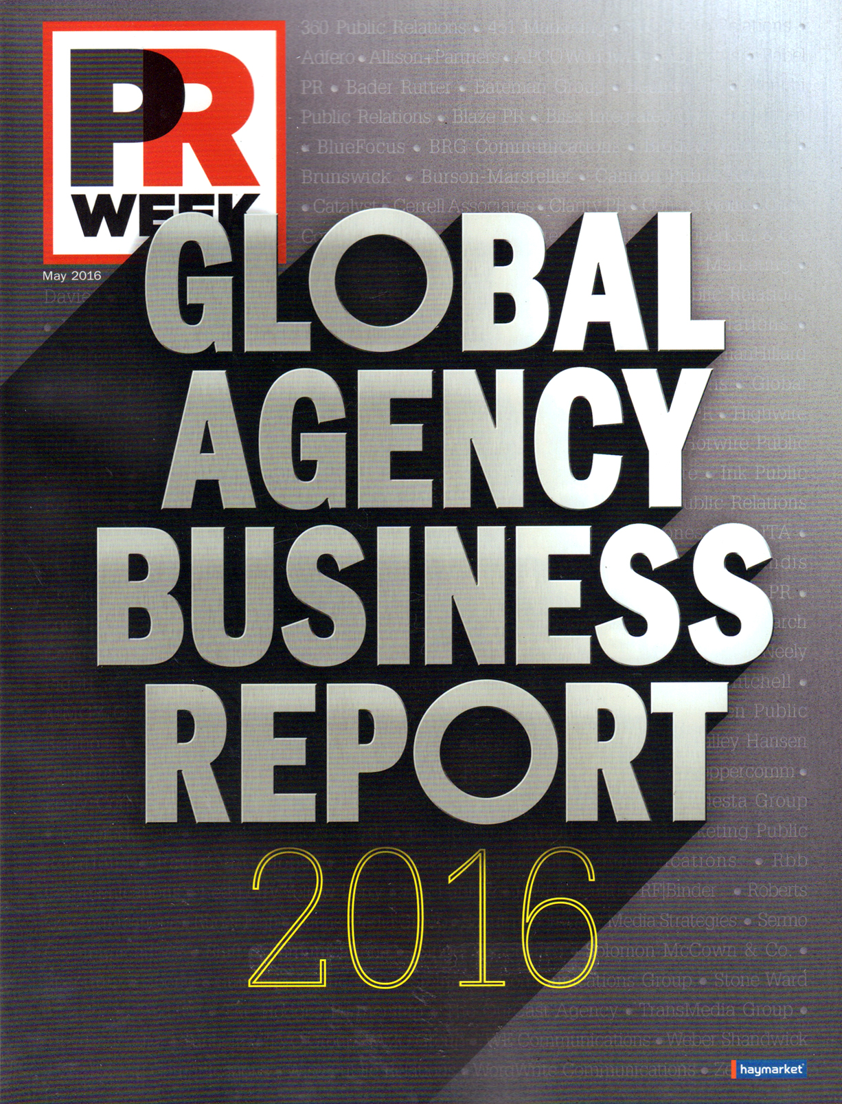 prweek May 01, 2016 Issue Cover