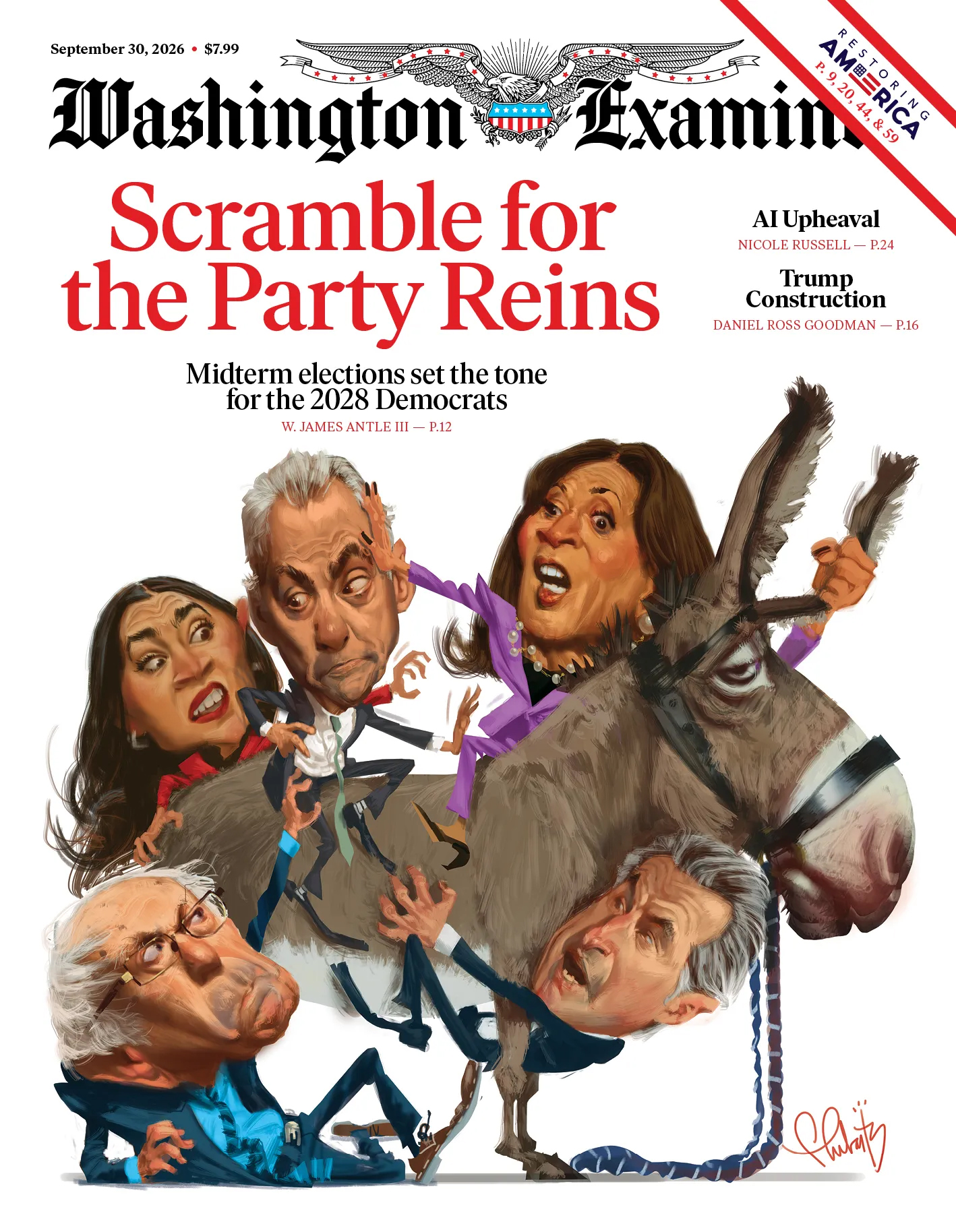 Washington-Examiner September 30, 2026 Issue Cover