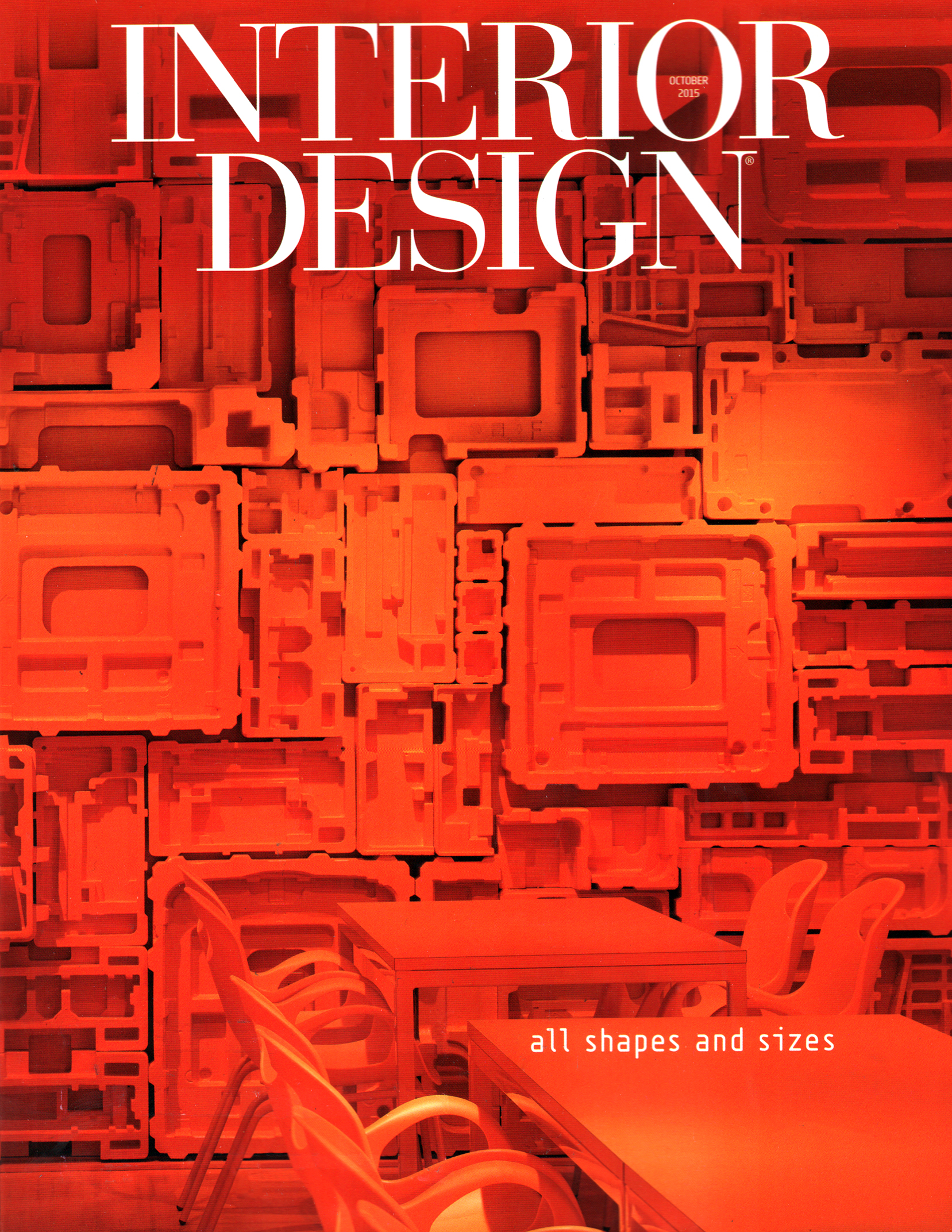 Interior-Design October 01, 2015 Issue Cover