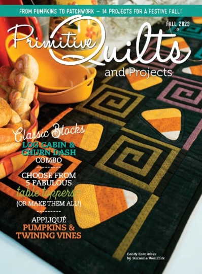 Primitive Quilts & Projects September 01, 2023 Issue Cover