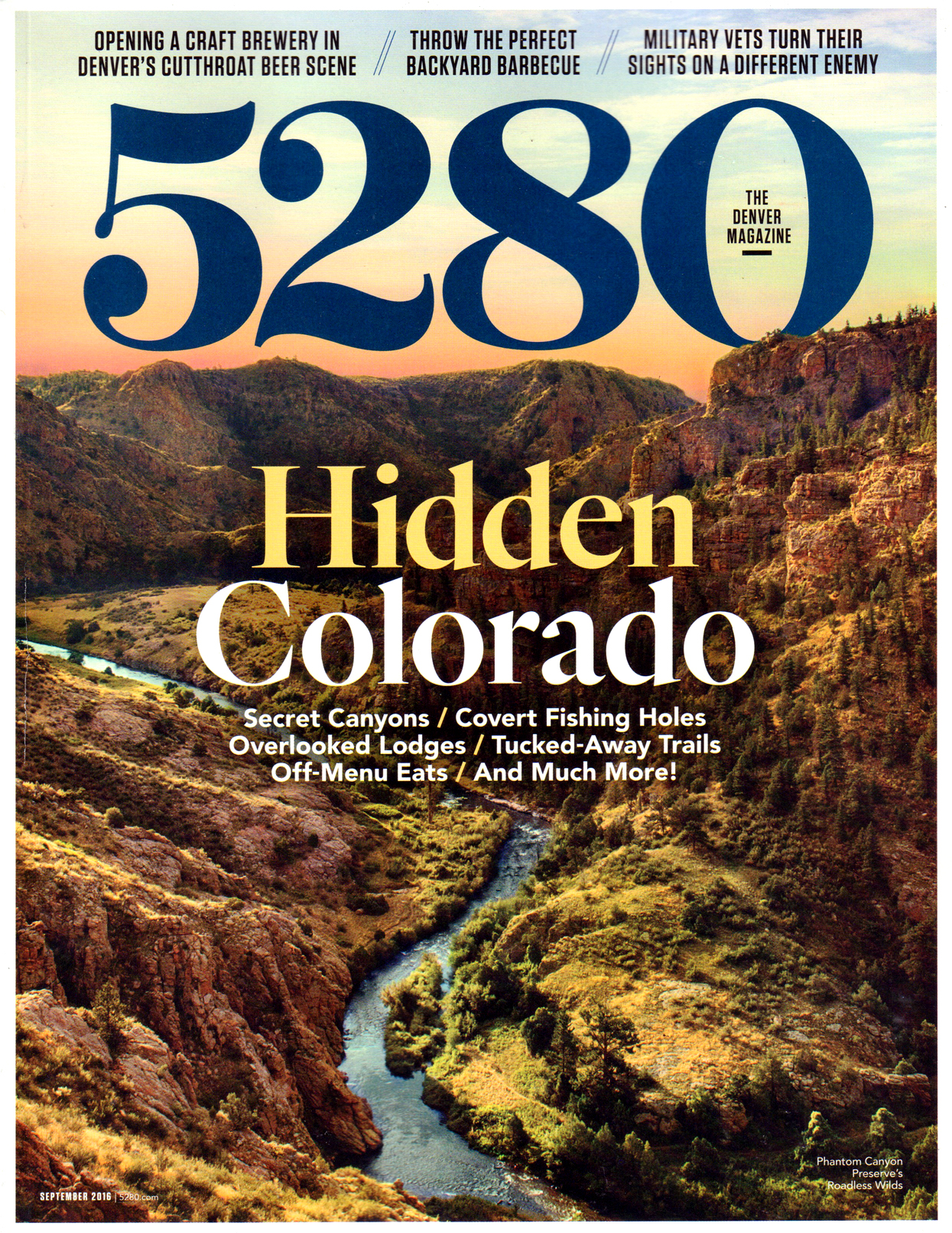 5280-Magazine September 01, 2016 Issue Cover